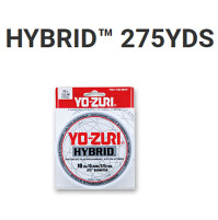 Line HYBRID™ 275YDS / 252 Meters - Clear - R516X - Yo-Zuri